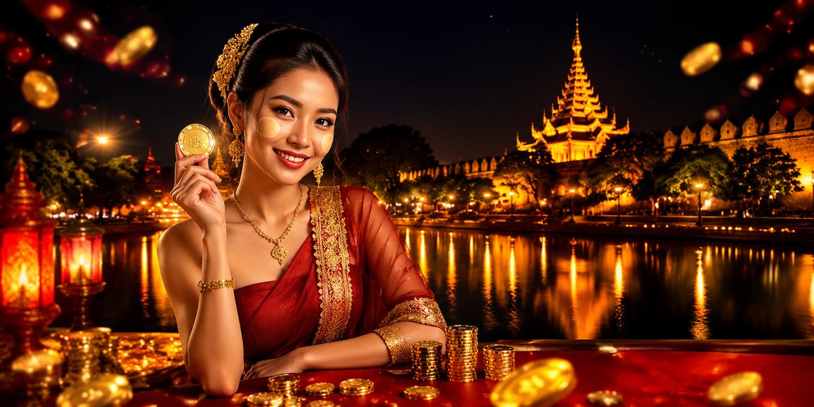 မန္တလေး မဟာနတ်ရုံတွင် ကာစီနိုဆော့ကစားနေသူများ